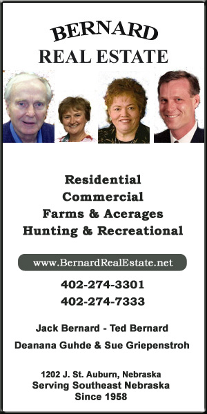 Bernard Real Estate, Auburn, Nebraska