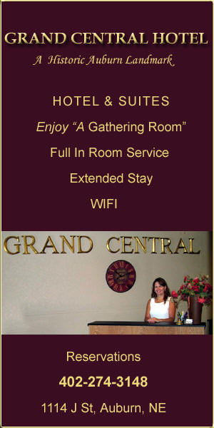 Grand Central Hotel, Auburn, Nebraska