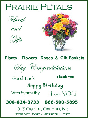 Prairie Petals, Oxford, Nebraska Floral and Gifts