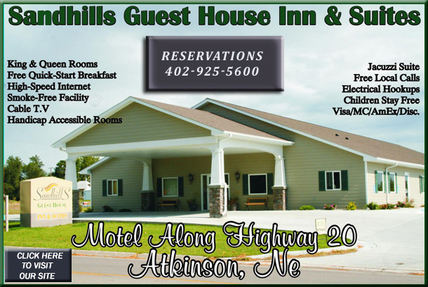 Sandhills Guest House Inn & Suites, Atkinson, Nebraska