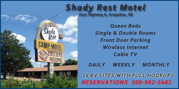Shady Rest Motel, Arapahoe, Nebraska