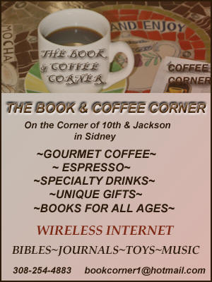 Book & Coffee Corner, Sidney, Nebraska