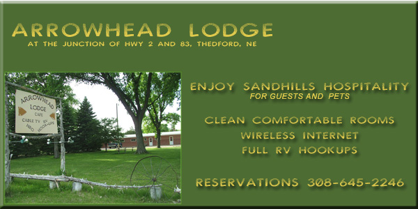 Arrowhead Lodge, Thedford, Nebraska