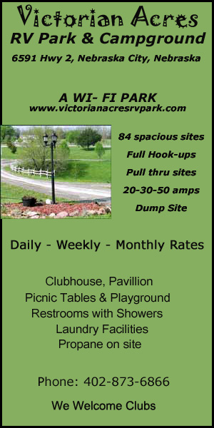 Victorian Acres RV Park, Nebraska City, Nebraska