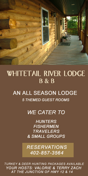 Whitetail River Lodge B&B, Niobrara, Ne